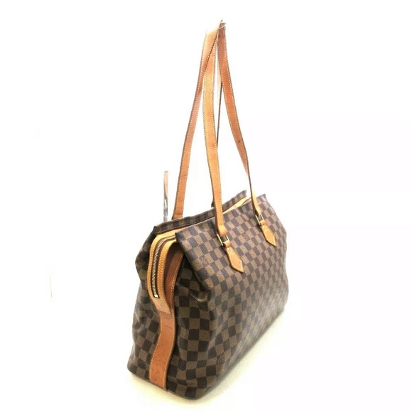 Auth LOUIS VUITTON Columbine Ebene Damier Womens Shoulder Bag - Picture 16 of 16